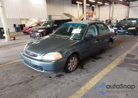 1998 Honda Civic Lx from USA, damaged, VIN 2HGEJ6571WH617554